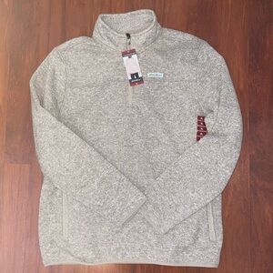 Eddie Bauer Men’s 1/4 Zip Sweater Fleece - Handwarmer Pockets